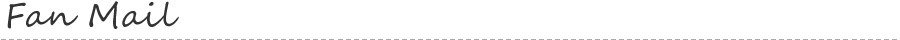 Fan Mail